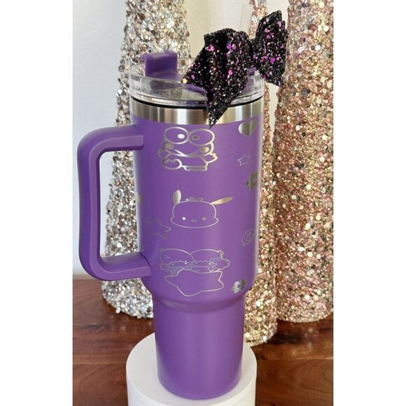 Hello Kitty And Friends 40oz Laser Engraved Tumbler Hot/Cold Drinks - Picture 5 of 8